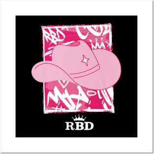 RBD Rebelde Tour 2023 Funny Pink Posters and Art